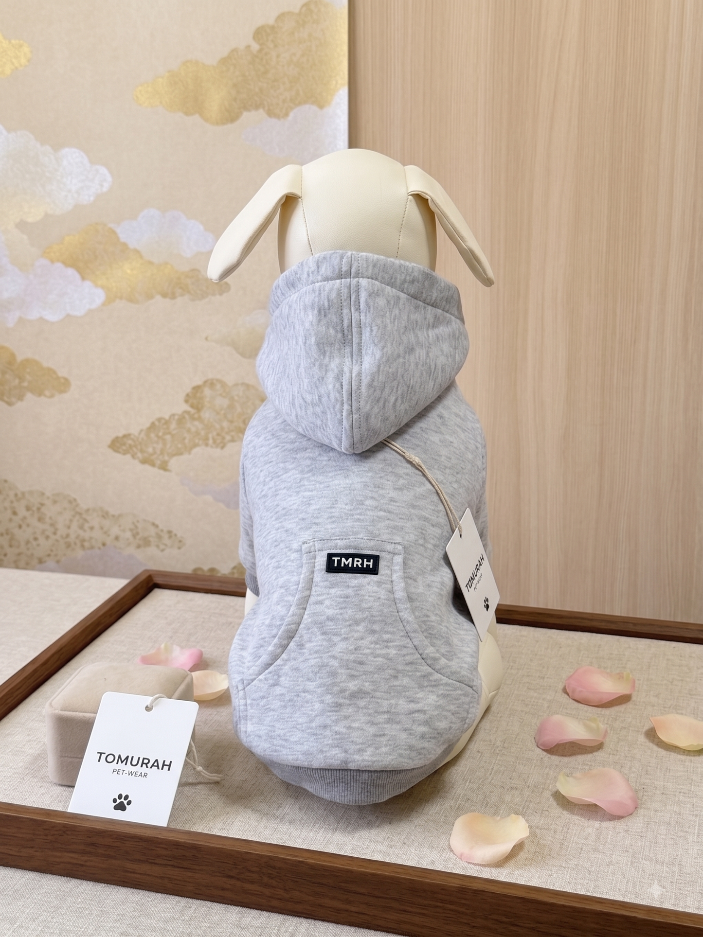 ニットパーカー